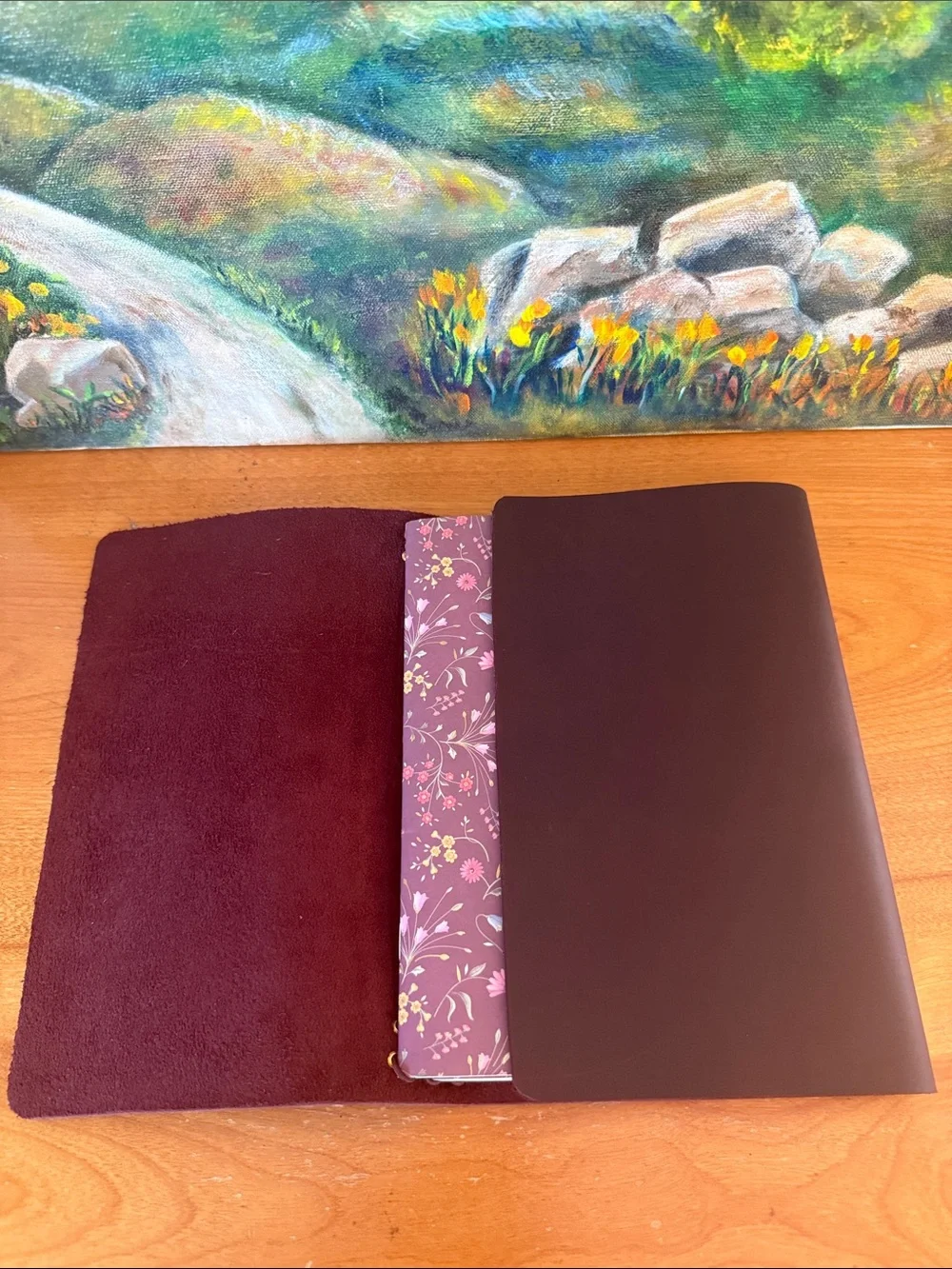 Handmade Leather Traveler's Notebooks A5 - Louise Carmen Style